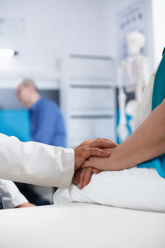 doctor and patient consultation